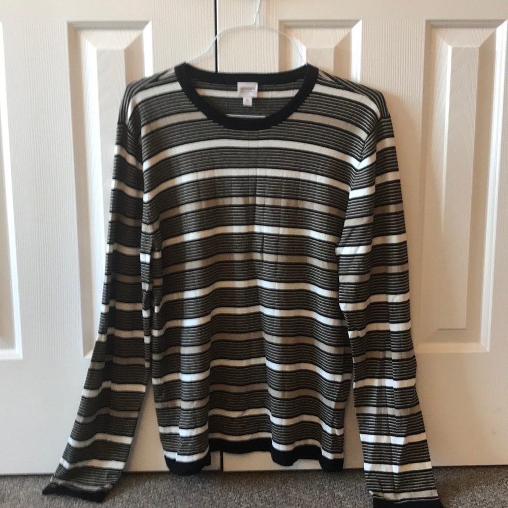 Men’s Armani Striped Shirt